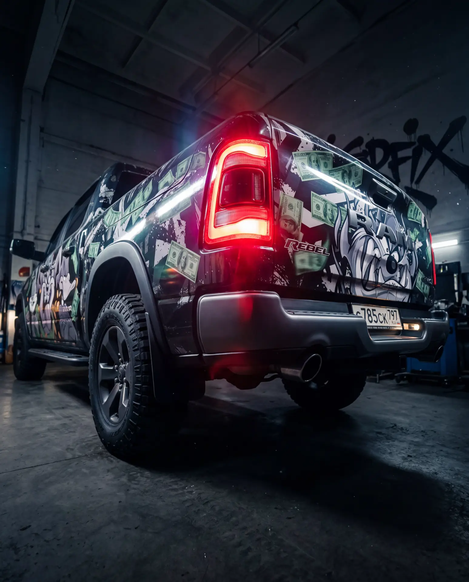 RAM 1500 — задняя часть в цеху