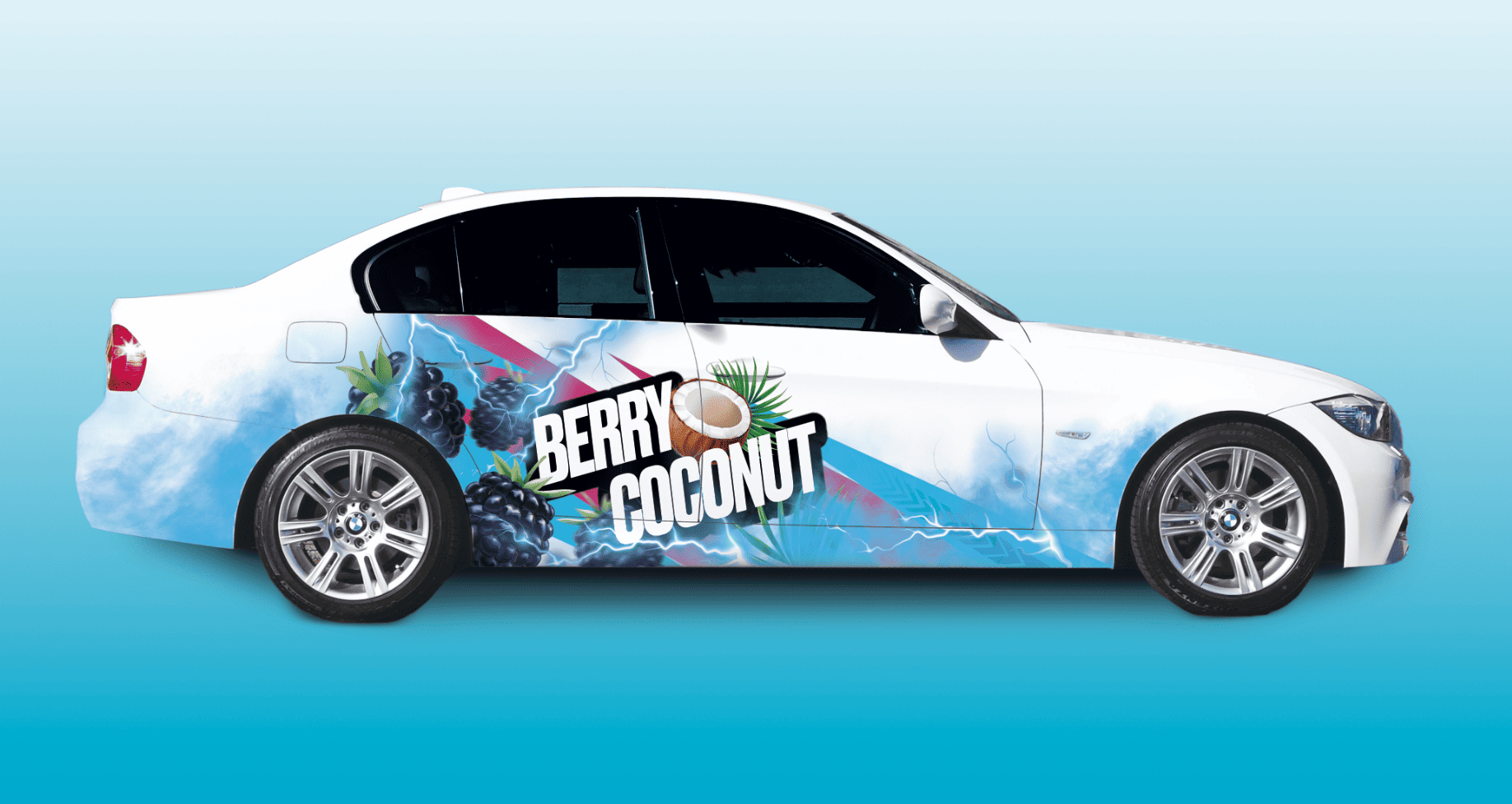 LIT ENERGY Berry Coconut — второй борт автомобиля