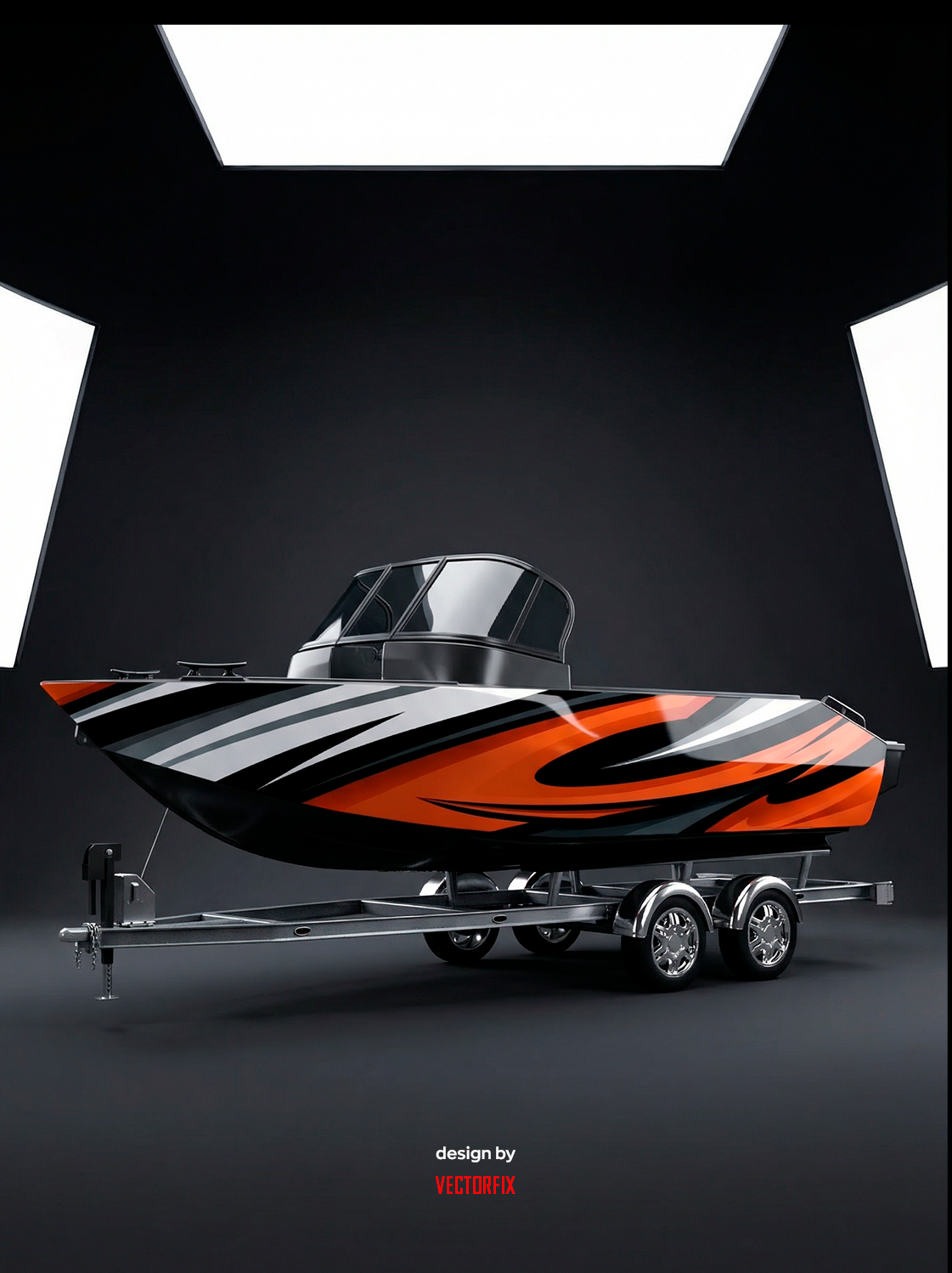 Print · Vectorfix Boat